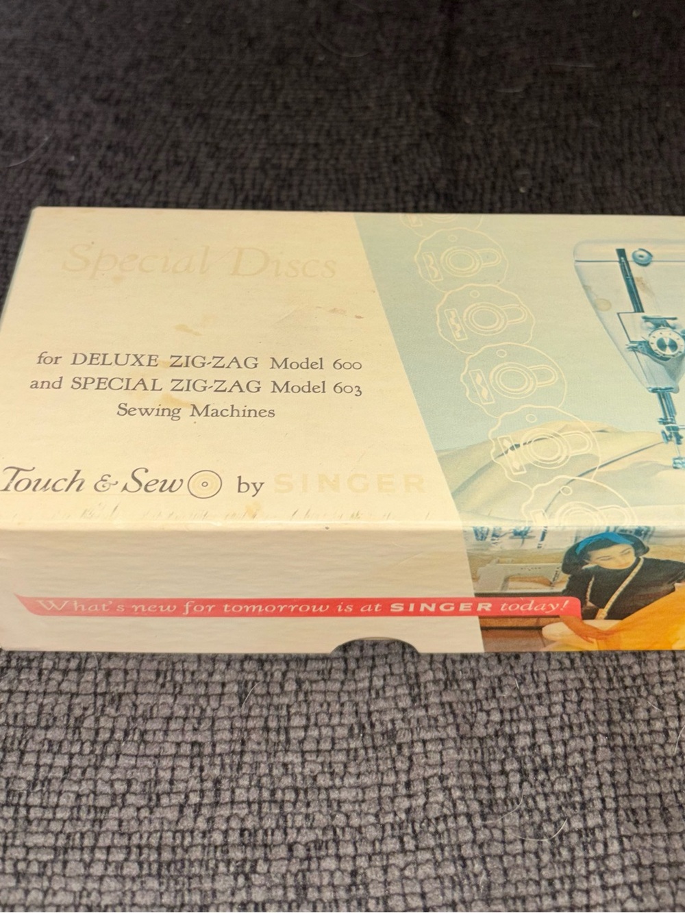 Vintage Singer Touch & See Special Discs Set